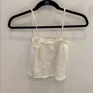 White Brandy Melville tank